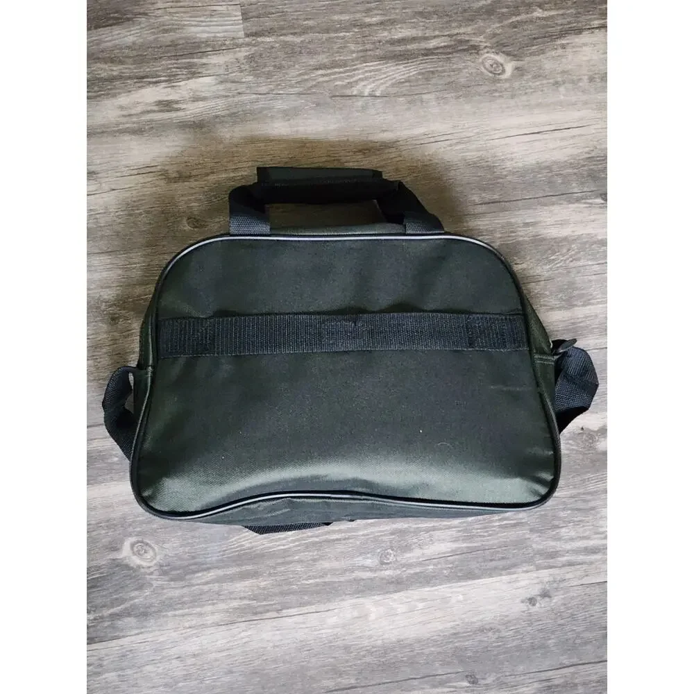 Coleman Green & Black Zip Tote Bag Travel Vacation Business School Lunch Box